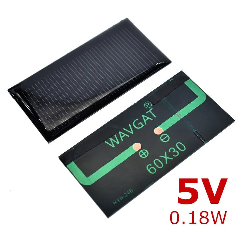 smart electronics Solar Panel 1W 5V electronic DIY Small Solar Panel for Cellular Phone Charger Home Light Toy etc Solar Cell