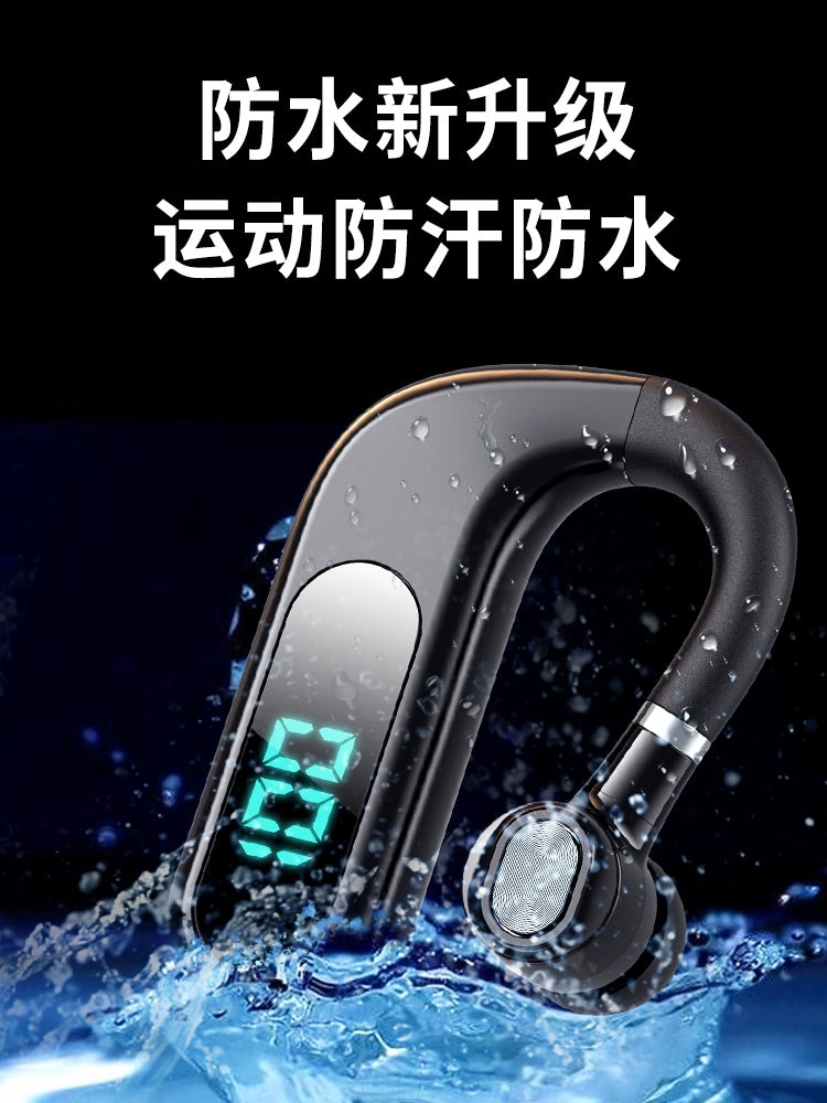 Bluetooth Headset Long Standby Battery Life 2024 New Arrival Wireless Monaural Ear Hook Driving Vivo Huawei Apple