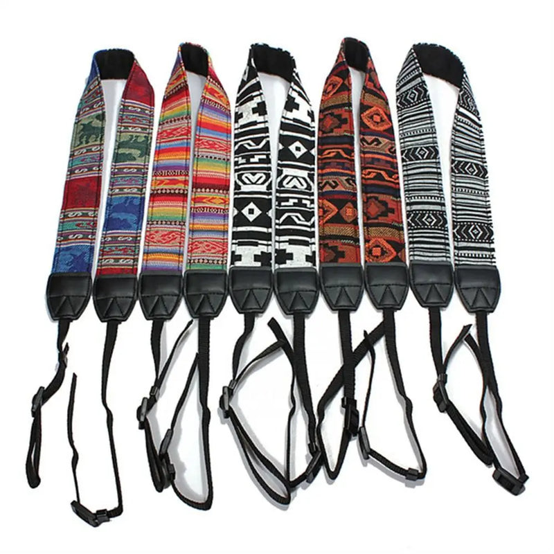 Anti-Slip Adjustable Vintage Camera Shoulder Strap Universal Lightweight Camera Neck Belt Camera Accessories