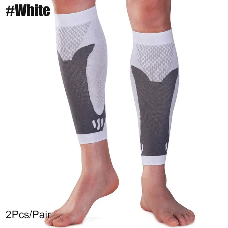 1 Pair Calf Compression Sleeves - Calf Support Leg Socks for Football, Running, Basketball, Travel, Work, Sport